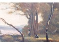 Signed Tasti After Jean-Baptiste-Camille Corot 