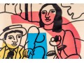 Mourlot Paris 1959 Lithograph, After Ferdinand Leger, Festival Lyon- Charbonnnieres Poster