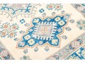 Hand Knotted Wool Kazak Carpet - 3' 3