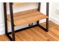 Quality Metal And Wood Ladder Etagere