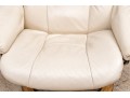 J.E. Ekornes Norway Stressless Chair And Ottoman 