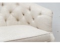 American Made Sherrill Tufted Upholstered Settee