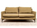 Quality Green Upholstered Loveseat Sofa
