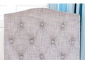 Pair Of Restoration Hardware Button Tufted Armchairs