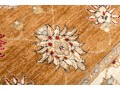 Hand Knotted Wool Peshawar Carpet - 5' 3