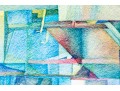 Georges Point (France, 1935-2020) Group Of Four Color Lithographs, Abstract Compositions