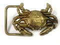 Two Artisan Nantucket Nautical Brass Belt Buckles