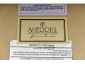 American Made Sherrill Tufted Upholstered Settee