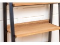 Quality Metal And Wood Ladder Etagere