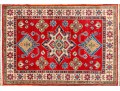Hand Knotted Wool Kazak Carpet - 3' 3