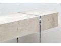 John Richard Console Table On Lucite Legs
