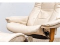 J.E. Ekornes Norway Stressless Chair And Ottoman 