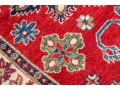 Hand Knotted Wool Kazak Carpet - 3' 3