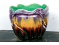 Semi-antique Majolica Jardiniere