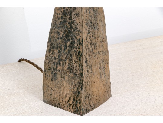 David Hunt Lighting Aztec Style Copper Table Lamp (European Plug)