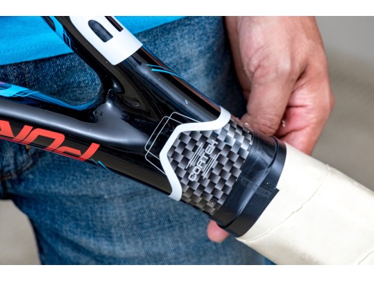 Oversized Babolat Aeropro Drive Tennis Racket In Blue