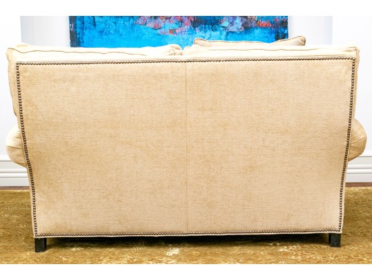 Upholstered Love Seat Sofa