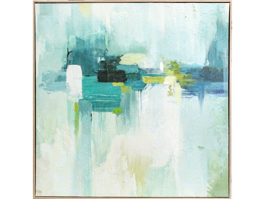 Decorative Acrylic On Canvas, Abstract