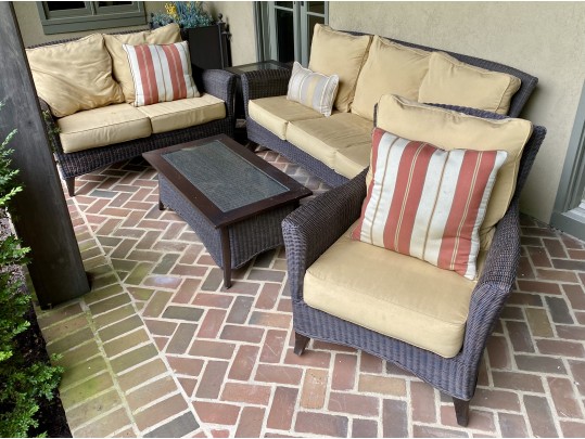Frontgate Five Piece Outdoor Patio Set