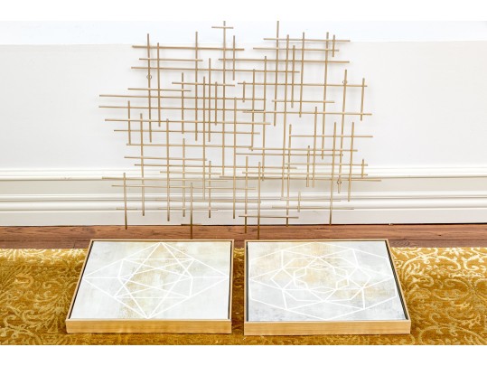 Wall Art Lot Of Three Pieces