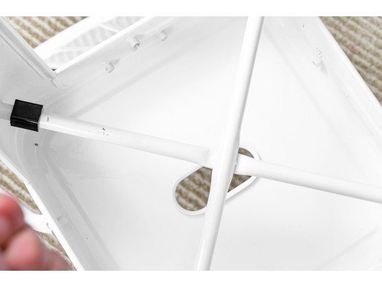 Pair Of White Barstools