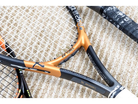 Assembled Collection Of Racket Sports Paddles