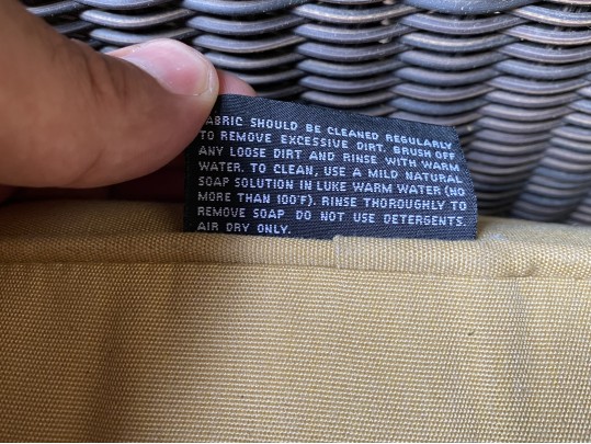 Frontgate Five Piece Outdoor Patio Set