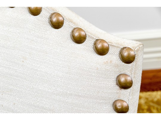 Set Of Four Solid Fruitwood Louis XIII Style Side Chairs