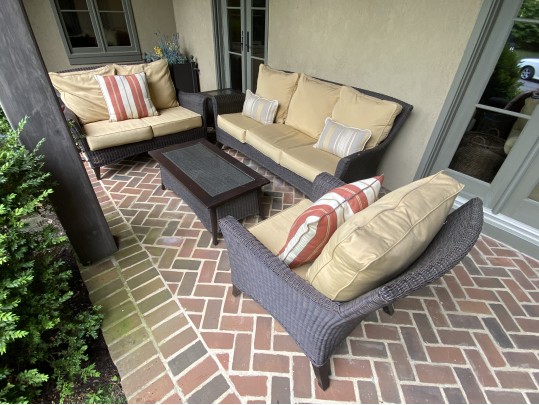 Frontgate Five Piece Outdoor Patio Set