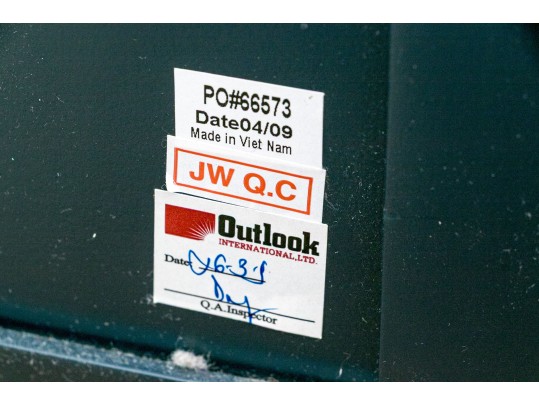 Pottery Barn Kids Camp Dresser With Two Woven Storage Baskets