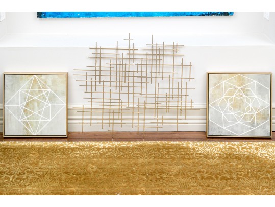 Wall Art Lot Of Three Pieces