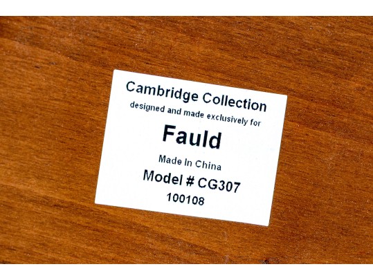 Fauld Cambridge Collection Campaign Style Side Table