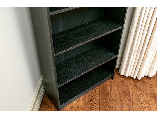 Black Laminate Book Case