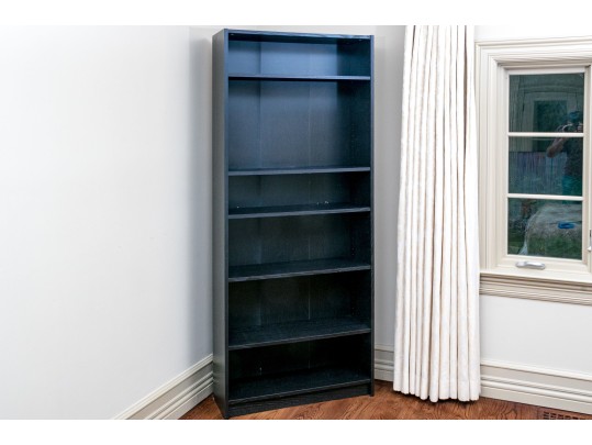 Black Laminate Book Case