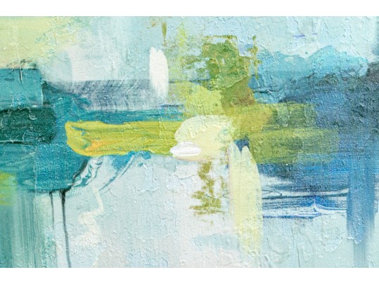 Decorative Acrylic On Canvas, Abstract