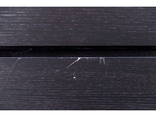 Ikea Black Finished Desk With Office Chair