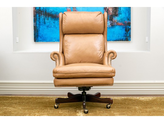 Lillian August Couture Leather Upholstered Executive Office Chair