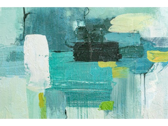 Decorative Acrylic On Canvas, Abstract