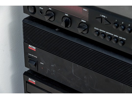 ADCOM Sound System With Pair Of Speakers