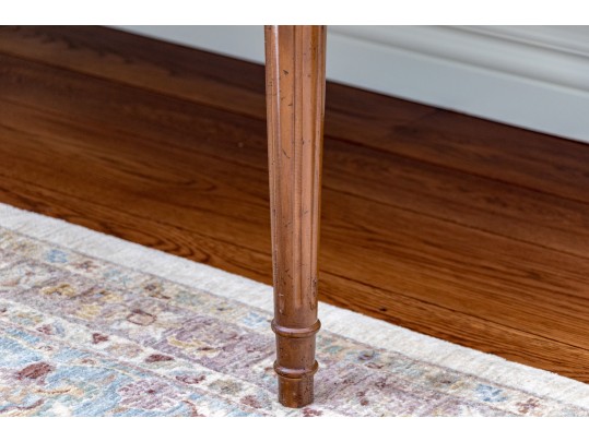 Stunning Lillian August Louis XVI Style Leather Top Writing Desk