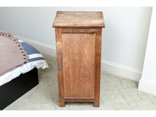 Antique Pine End Table, 19th C.