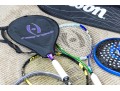Assembled Collection Of Racket Sports Paddles
