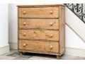Vintage Pine Four Drawer Chest
