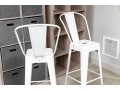 Pair Of White Barstools