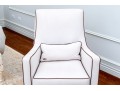 Monte Upholstered Glider Chair And Ottoman