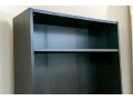 Black Laminate Book Case