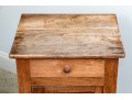 Antique Pine End Table, 19th C.