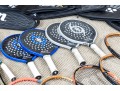 Assembled Collection Of Racket Sports Paddles
