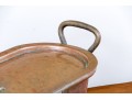 Antique Copper And Brass Lidded Fish Boiler