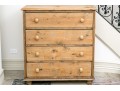Vintage Pine Four Drawer Chest